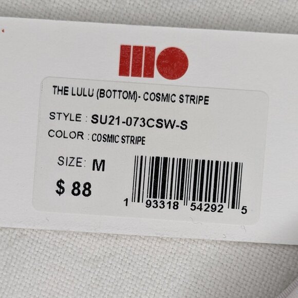 Solid & Striped Cosmic Stripe Bikini Bottoms - Picture 3 of 10